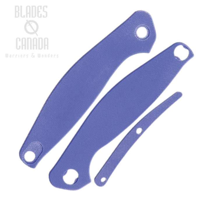 Real Steel Replacement G10 Handle Set for E771, Blue, 1124BL